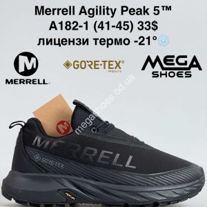 Мужские кроссовки Merrell Agility Peak 5™ лицензия, термо -21° A182-1 BH Мужские кроссовки Merrell Agility Peak 5™ лицензия, термо -21° A182-1 BH