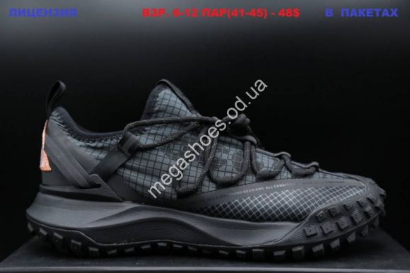 Мужская обувь - Мужские кроссовки Nike ACG Mountain Fly Low Black LV - купить оптом в Одессе