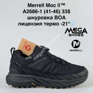 Мужские кроссовки Merrell Moc II термо A2686-1 BH