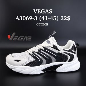 Мужские кроссовки Vegas сетка A3069-3 SU