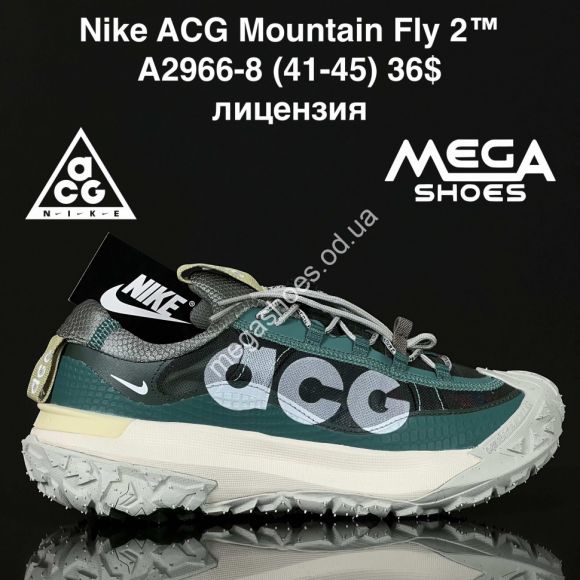 Мужская обувь - Мужские кроссовки Nike ACG Mountain Fly 2™ лицензия A2966-8 ZS - купить оптом в Одессе