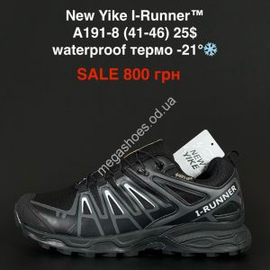Мужские кроссовки New Yike I-Runner™ waterproof термо -21° A191-8 PT