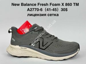 Мужские кроссовки New Balance Fresh Foam X 860 A2770-6 SU Мужские кроссовки New Balance Fresh Foam X 860 A2770-6 SU