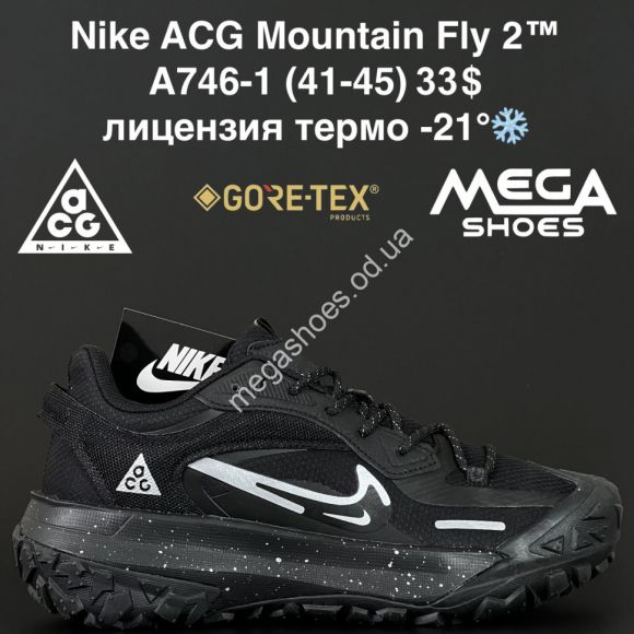 Мужская обувь - Мужские кроссовки Nike ACG Mountain Fly 2™ лицензия, термо -21° A746-1 NA - купить оптом в Одессе