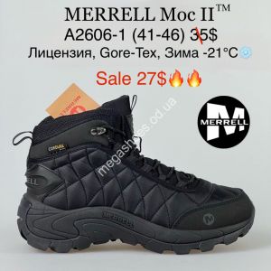 Мужские кроссовки MERRELL Moc II™ лицензия, Gore-Tex, зима -21° A2606-1 MG