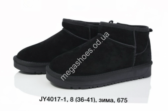 Женская обувь - Угги Bessky-Kellaifeng зима JY4017-1 BK - купить оптом в Одессе
