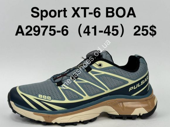 Мужская обувь - Мужские кроссовки Sport XT-6 BOA A2975-6 SU - купить оптом в Одессе