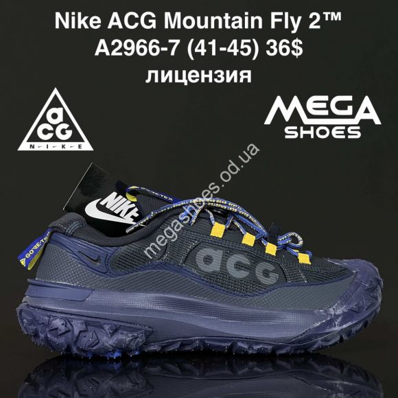 Мужская обувь - Мужские кроссовки Nike ACG Mountain Fly 2™ лицензия A2966-7 ZS - купить оптом в Одессе