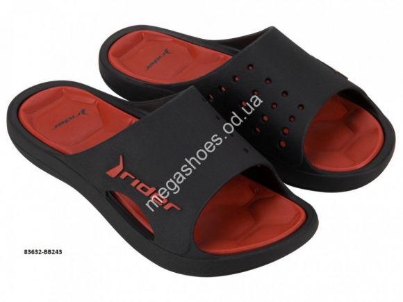 Мужская обувь - Мужские шлепанцы Rider Bay XIV AD M 83632-BB243 GS - купить оптом в Одессе