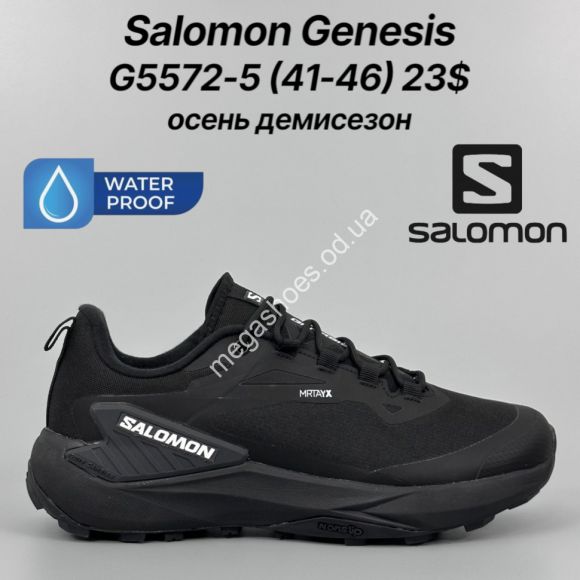 Мужская обувь - Мужские кроссовки Salomon Genesis осень, демисезон G5572-5 FT - купить оптом в Одессе