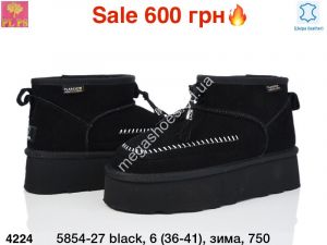 Угги PLPS зима 5854-27 black PS Угги PLPS зима 5854-27 black PS