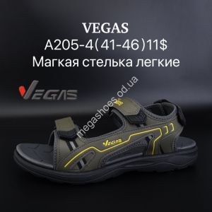Мужские босоножки Vegas мягкая стелька, лёгкие A205-4 SU