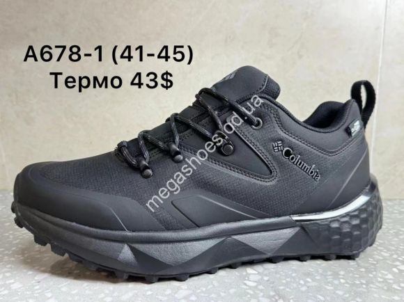 Мужская обувь - Мужские кроссовки Columbia Facet 60 термо A678-1 VT - купить оптом в Одессе