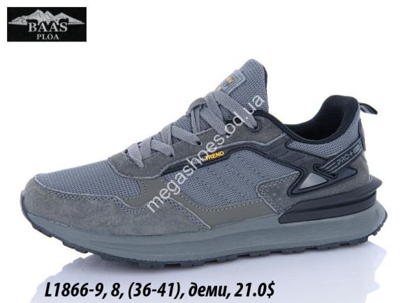 Женская обувь - Кроссовки Baas деми L1866-9 VS - купить оптом в Одессе