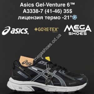 Мужские кроссовки Asics Gel-Venture 6™ лицензия, термо -21° A3338-7 AN Мужские кроссовки Asics Gel-Venture 6™ лицензия, термо -21° A3338-7 AN