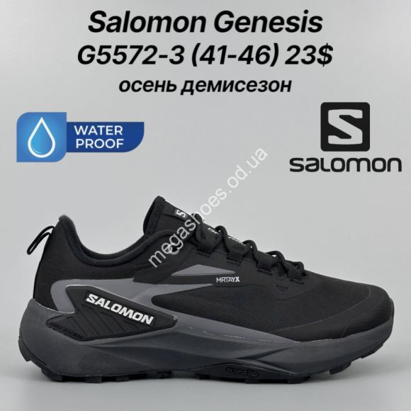 Мужская обувь - Мужские кроссовки Salomon Genesis осень, демисезон G5572-3 FT - купить оптом в Одессе