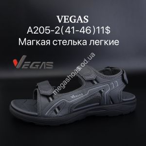 Мужские босоножки Vegas мягкая стелька, лёгкие A205-2 SU