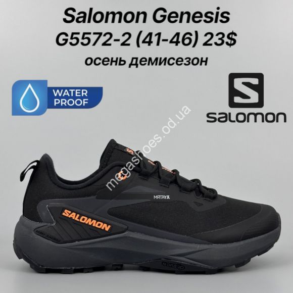 Мужская обувь - Мужские кроссовки Salomon Genesis осень, демисезон G5572-2 FT - купить оптом в Одессе