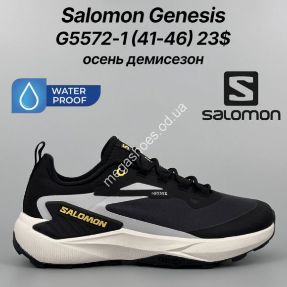 Мужская обувь - Мужские кроссовки Salomon Genesis осень, демисезон G5572-1 FT - купить оптом в Одессе