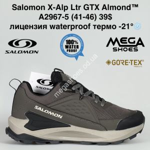 Мужские кроссовки Salomon X-Alp Ltr GTX Almond™ лицензия waterproof термо -21° A2967-5 BH Мужские кроссовки Salomon X-Alp Ltr GTX Almond™ лицензия waterproof термо -21° A2967-5 BH