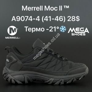 Мужские кроссовки Merrell Moc II термо A9074-4 FT