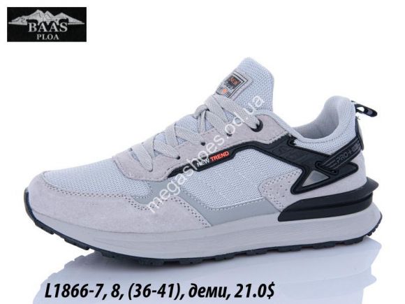 Женская обувь - Кроссовки Baas деми L1866-7 VS - купить оптом в Одессе