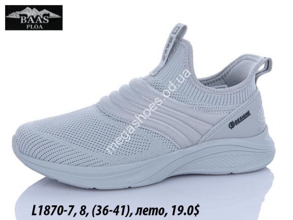 Женская обувь - Кроссовки Baas лето L1870-7 VS - купить оптом в Одессе