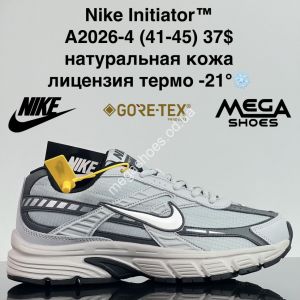 Мужские кроссовки Nike Initiaro™ натуральная кожа, лицензия, термо -21° A2026-4 ZS