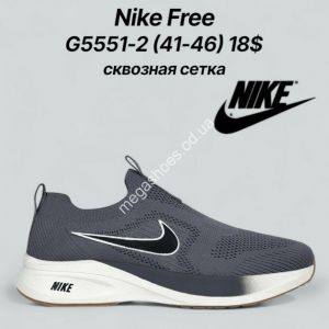 Мужские кроссовки Nike Free сквозная сетка G5551-2 FT