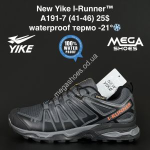 Мужские кроссовки New Yike I-Runner™ waterproof термо -21° A191-7 AN