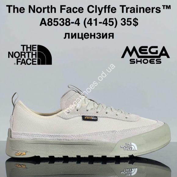 Мужская обувь - Мужские кроссовки The North Face Clyffe Trainers™ лицензия A8538-4 ZS - купить оптом в Одессе Мужская обувь - Мужские кроссовки The North Face Clyffe Trainers™ лицензия A8538-4 ZS - купить оптом в Одессе
