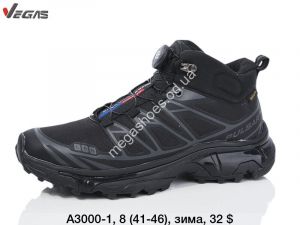 Мужские кроссовки Supo VEGAS зима A3000-1 SU