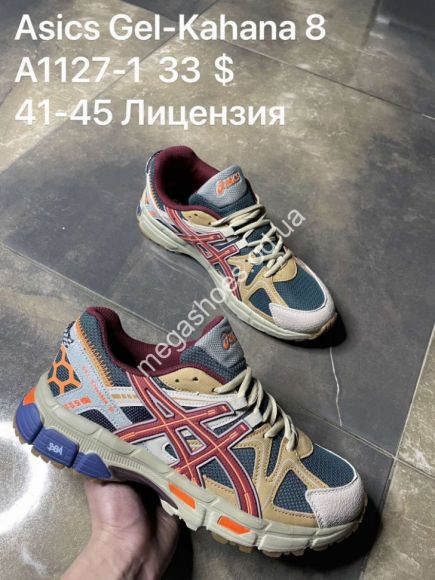 Мужская обувь - Мужские кроссовки Asics Gel Kahana 8 A1127-1 SP - купить оптом в Одессе