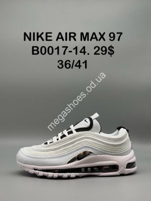Кроссовки NIKE AIR MAX 97 B0017-14 SP Кроссовки NIKE AIR MAX 97 B0017-14 SP