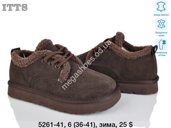 Женская обувь - Кроссовки ITTS зима 5261-41 TS - купить оптом в Одессе