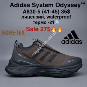 Мужские кроссовки Adidas System Odyssey™ лицензия, waterproof, термо -21° A236-5 MG