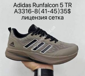 Мужские кроссовки Adidas Runfalcon 5 TR лицензия, сетка A3316-8 SU Мужские кроссовки Adidas Runfalcon 5 TR лицензия, сетка A3316-8 SU