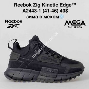 Мужские кроссовки Reebok Zig Kinetic Edge зима A2443-1 VS