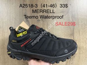 Мужские кроссовки Merrell Waterproof термо A2518-3 SU