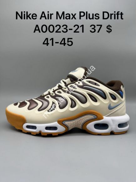Мужская обувь - Мужские кроссовки Nike Air Max Plus Drift A0023-21 SP - купить оптом в Одессе