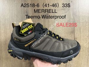 Мужские кроссовки Merrell Waterproof термо A2518-6 SU