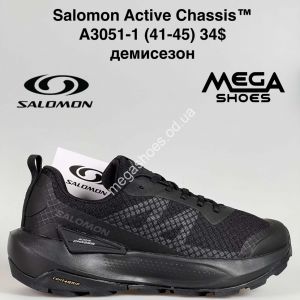 Мужские кроссовки Salomon Active Chassis™ демисезон A3051-1 SU Мужские кроссовки Salomon Active Chassis™ демисезон A3051-1 SU