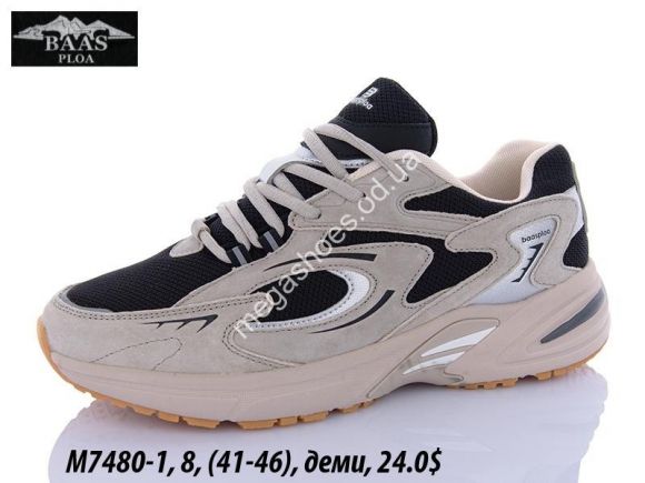 Мужская обувь - Мужские кроссовки Baas M7480-1 VS - купить оптом в Одессе