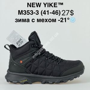 Мужские кроссовки NEW YIKE™ зима с мехом -21° M353-3 AN Мужские кроссовки NEW YIKE™ зима с мехом -21° M353-3 AN