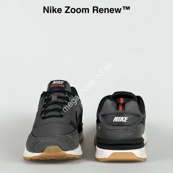 Мужская обувь - Мужские кроссовки Nike Zoom Renew™ демисезон натуральный замш A966-9 VS - купить оптом в Одессе