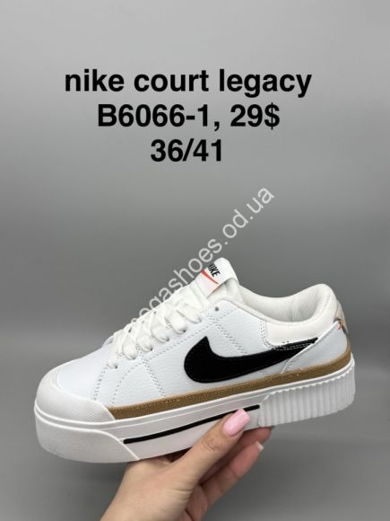 Женская обувь - Кроссовки Nike Court Legacy B6066-1 SP - купить оптом в Одессе Женская обувь - Кроссовки Nike Court Legacy B6066-1 SP - купить оптом в Одессе