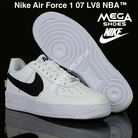 Женская обувь - Кроссовки Nike Air Force 1 07 LV8 NBA™ лицензия, натуральная кожа B60-1 ZS - купить оптом в Одессе