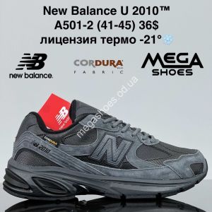 Мужские кроссовки New Balance U 2010™ лицензия, термо -21° A501-2 GB