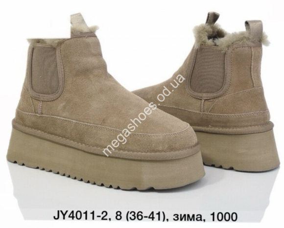 Женская обувь - Угги Bessky-Kellaifeng зима JY4011-2 BK - купить оптом в Одессе