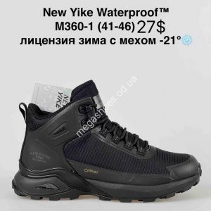 Мужские кроссовки New Yike Waterproof™ лицензия зима с мехом -21° M360-1 AN Мужские кроссовки New Yike Waterproof™ лицензия зима с мехом -21° M360-1 AN